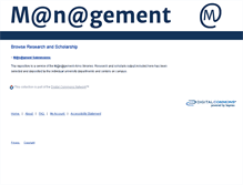 Tablet Screenshot of aims.bepress.com